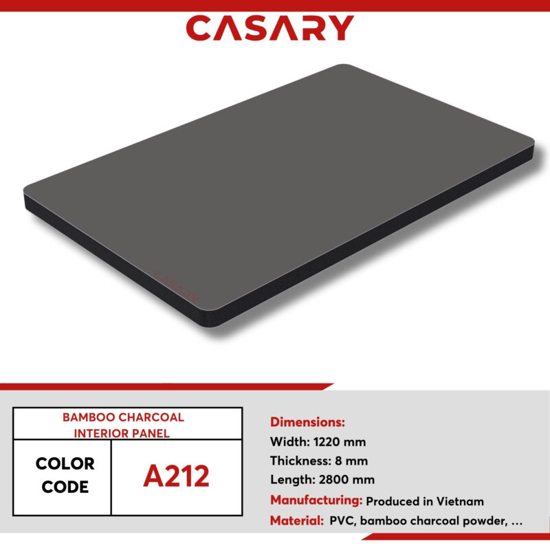 A212 Bamboo Charcoal Interior Panel