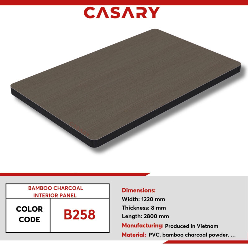 B258 Bamboo Charcoal Interior Panel