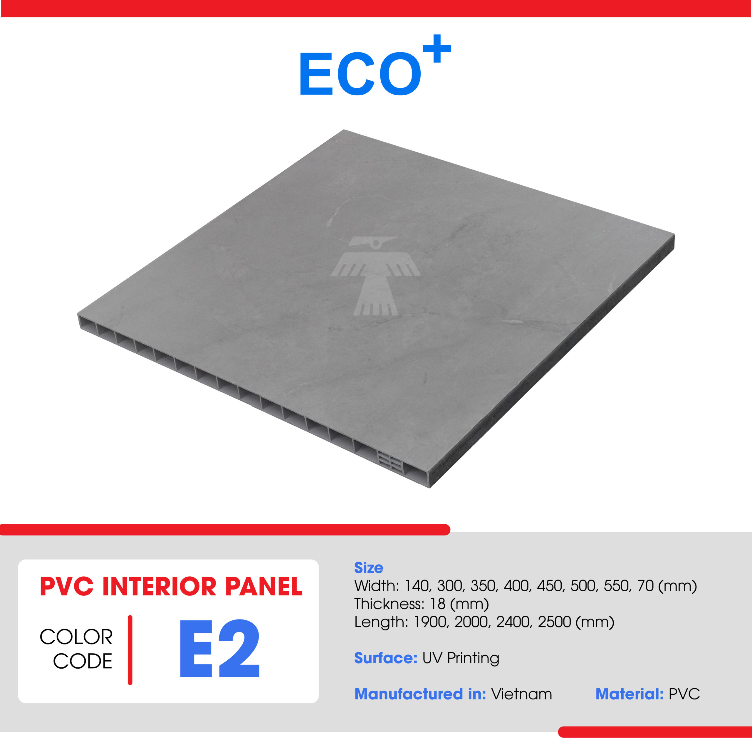 Bang Mau - English ECO+ PVC Interior Panel - E2
